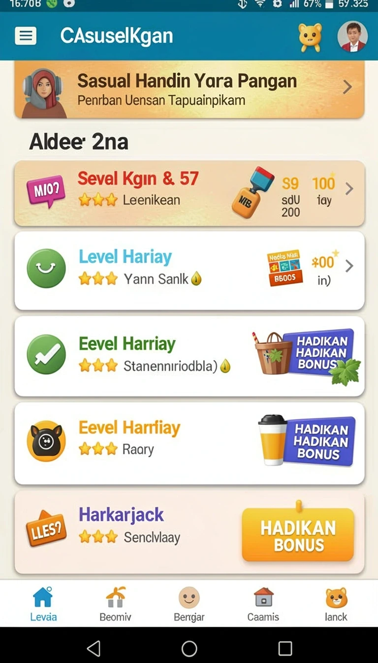 Aplikasi hokiarena Ringan untuk Android